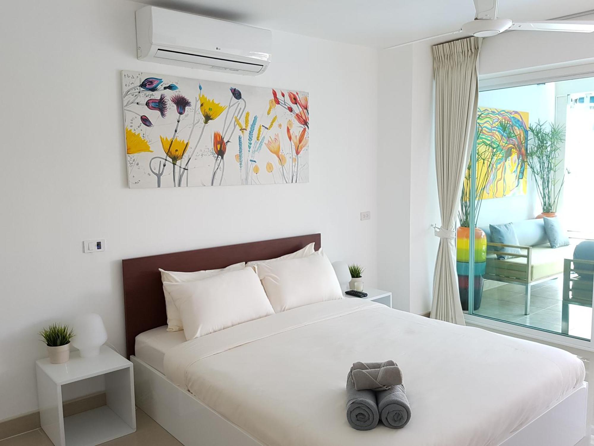 Beachside 3-Bedroom Townhouse W Private Pool At 70 Meters From Beach Ban Bang Po Luaran gambar