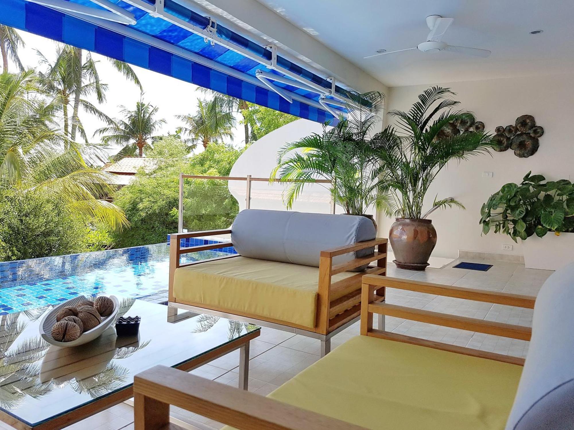 Beachside 3-Bedroom Townhouse W Private Pool At 70 Meters From Beach Ban Bang Po Luaran gambar